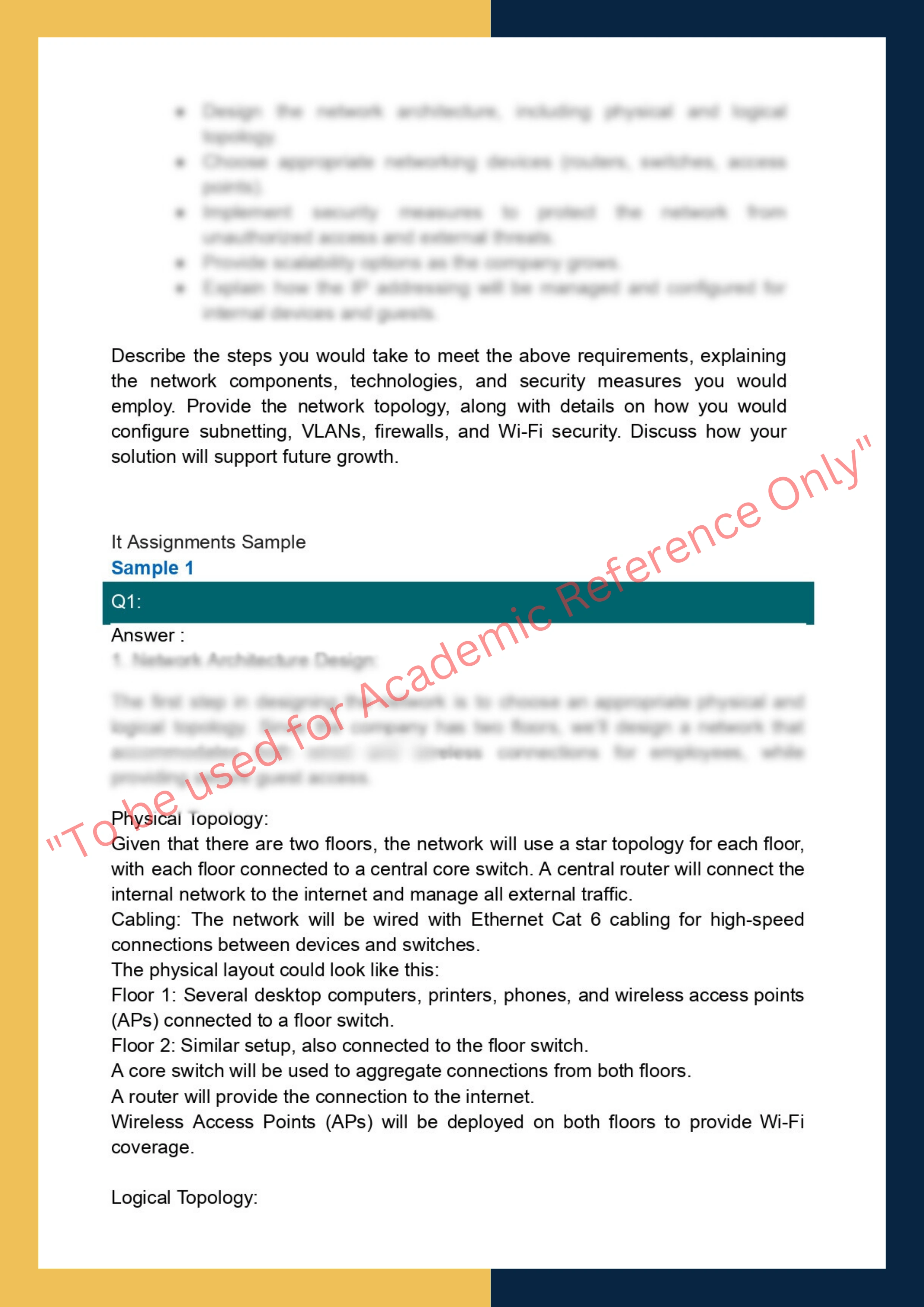 ITC201 - Networking Fundamentals 1